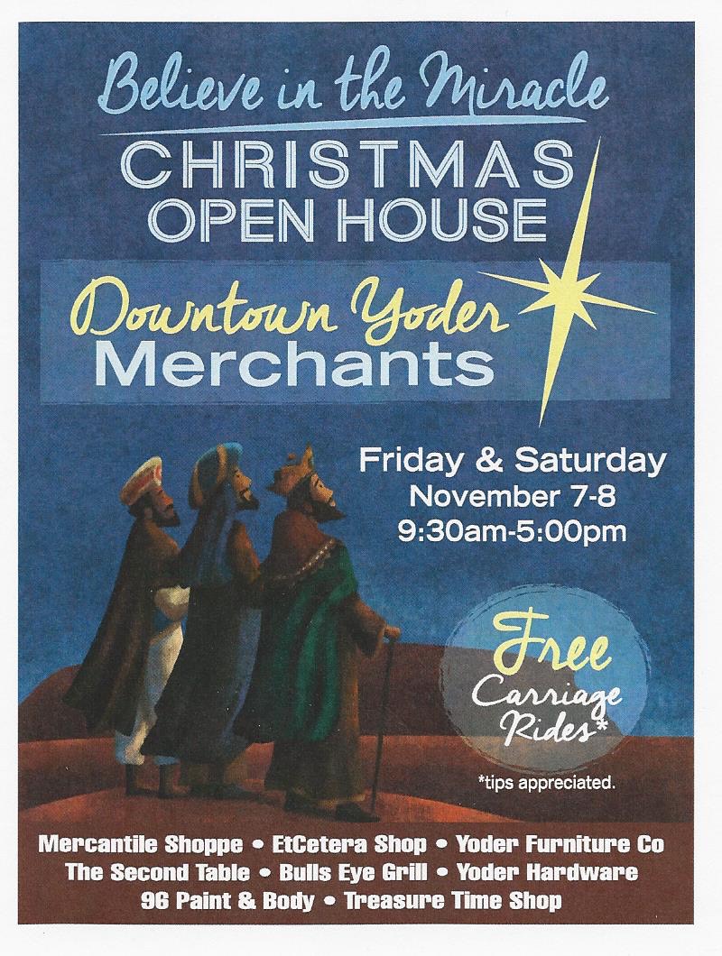 Christmas Open House 2014